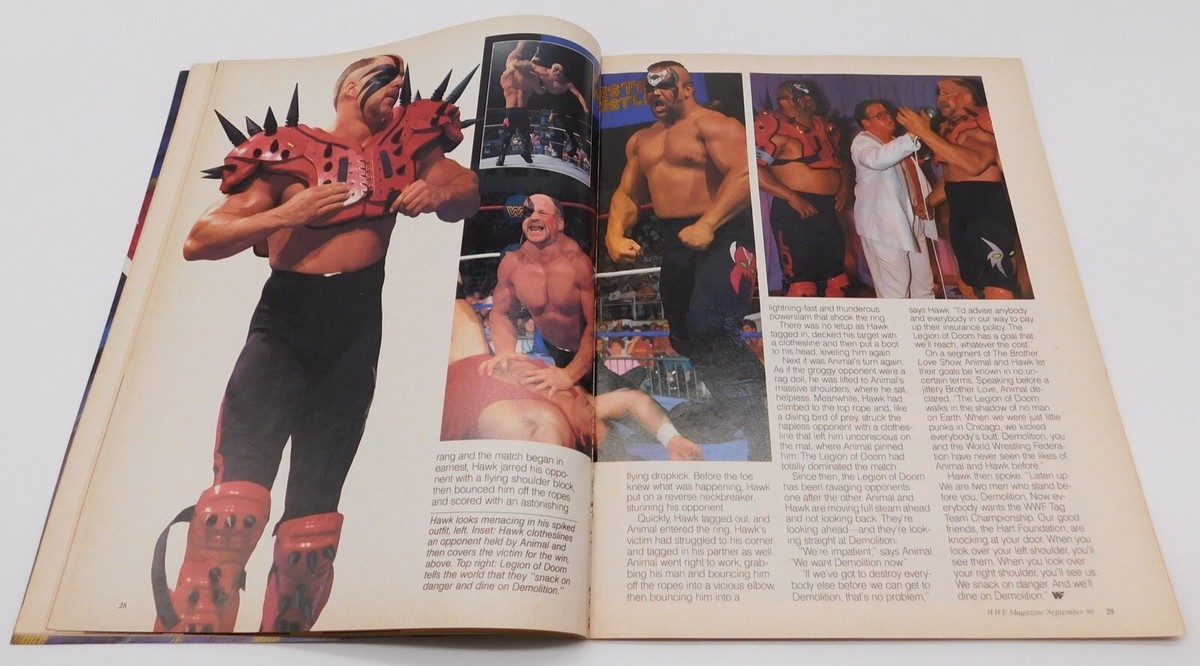 WWF Magazine 1990年9月号 WWF Magazine 1990年9月号 - メルカリ