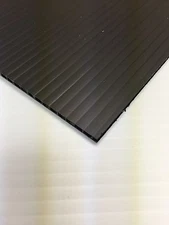 Coroplast 4mm 18" x 24" (2 Pack) Black Corrugated Plastic Sheets Vertical