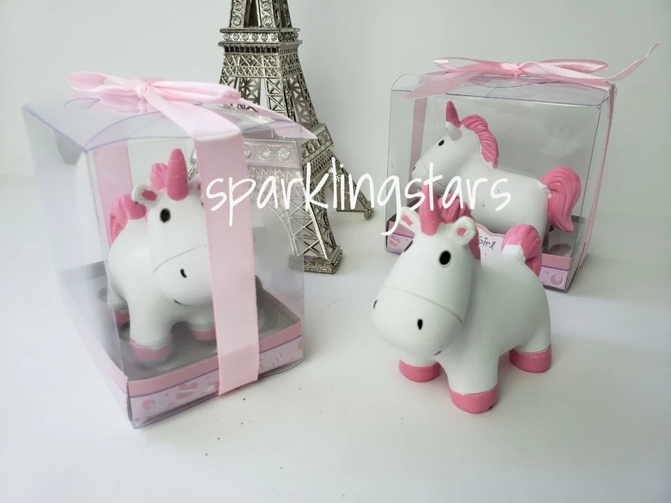 12 Unicorn Baby Shower Birthday Party Decoration Girl Party Favors Keepsake Gift - Image 2 of 4