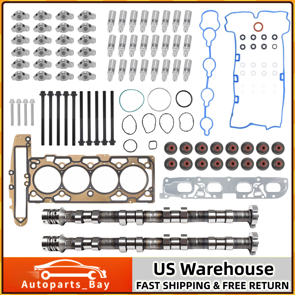 Chevrolet Equinox GMC Terrain 2.4L Camshaft Lifters Rockers Gasket Bolt Kit