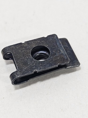 1 NEW 1988-2023 Genuine Suzuki Motorcycle Cowl Cowling Nut Plate OEM 94484-24F00 - Picture 3 of 3
