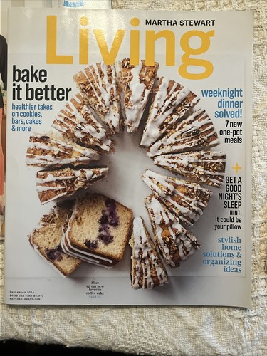 Martha Stewart Living Magazine September 2012, Sept 2014 & September 2019 - Imagen 6 de 14