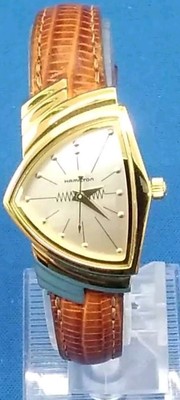Hamilton Watch Ventura Quartz - Gold Tone - Women's