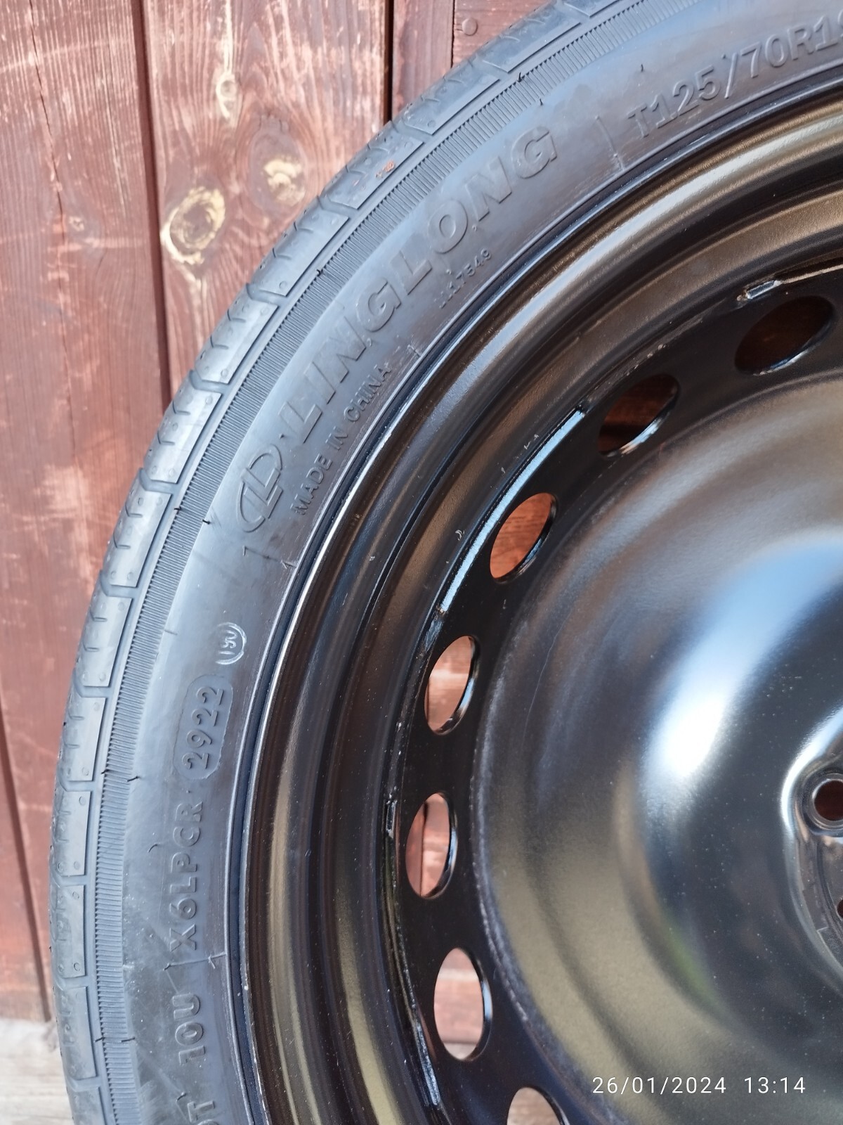 AUDI TT VW TROC SEAT ATECA SKODA KAROQ SPACE SAVER spare wheel tyre