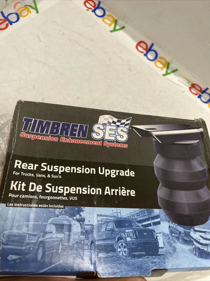 Kit de resorte auxiliar de goma de suspensión - Sistema de mejora Timbren trasero SES DDRDURA Foto 2 de 4