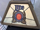Vintage 1984 Miller Lite Hanging Light Up Beer Sign Pool Table 20x20x12 WORKS