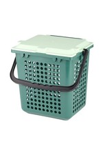 bioMat AirBox Compost Bin for Countertop Kitchen 2.6 to 3 Small, Green