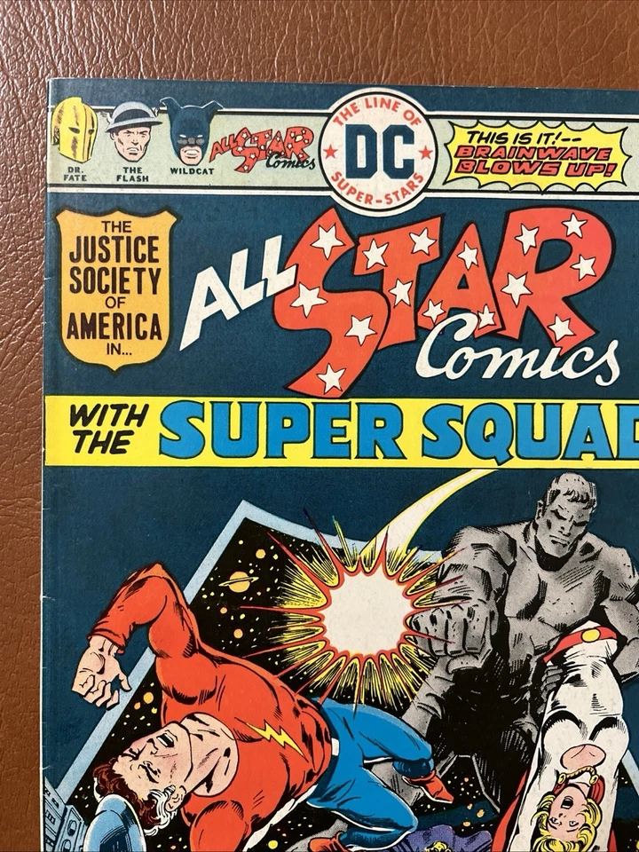 All-Star Comics Run 7 w/KEYS: VG+ to FN+, #59-65 DC 1976/77 $9 Ship - Image 4 of 4