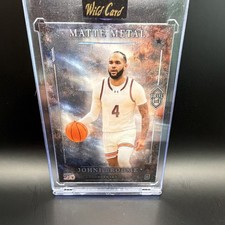 Wild Card Johni Broome Matte Metal America 250 Rookie 1/1 MM250T1VDa7-JB. rookie card picture