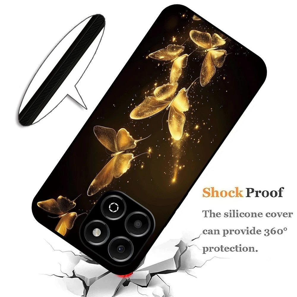 For Honor X6/X6B/X7c/X8/X8A/200/70 lite/60 Plus Phone Case Matte Bumper Cover - Picture 2 of 22