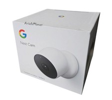 Google Nest Cam GA01317-US Indoor Outdoor Security Camera