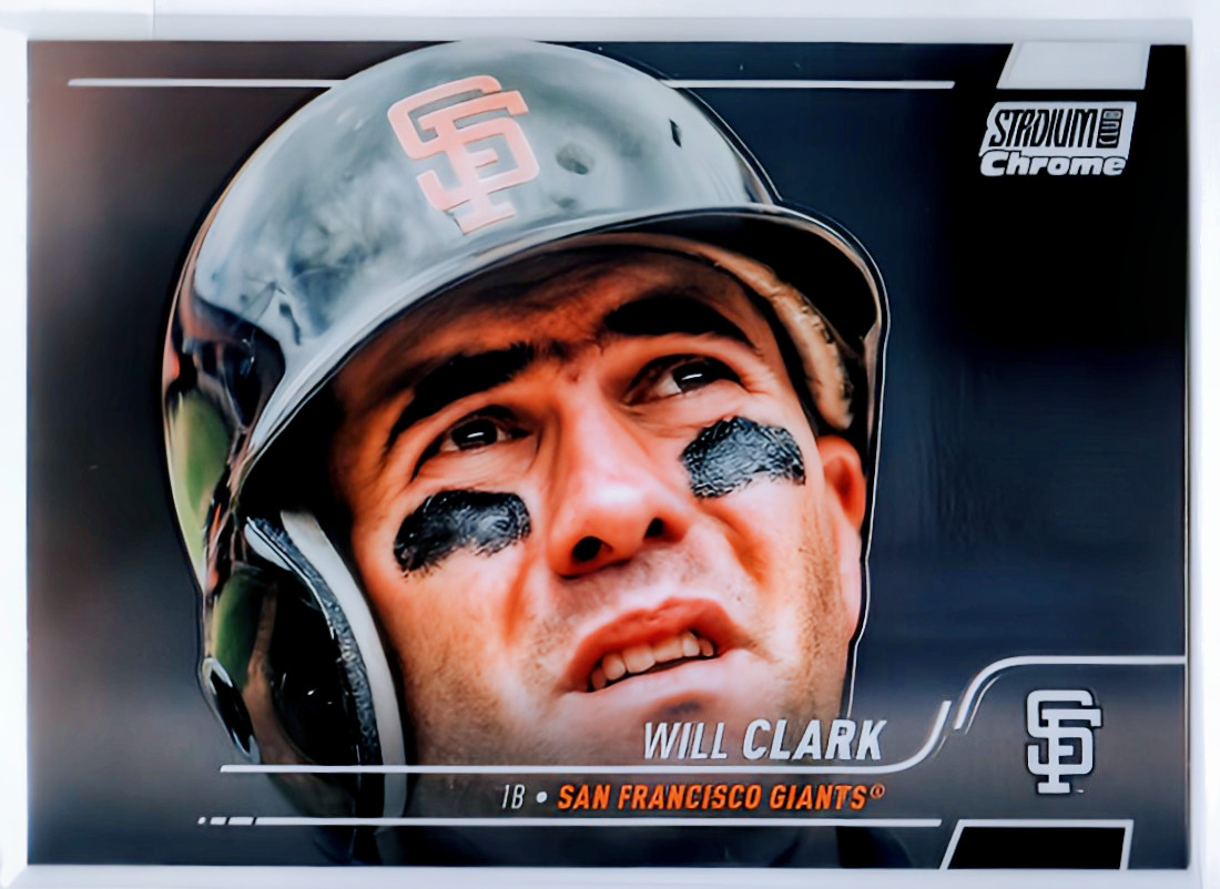 2022 Topps Stadium Club - Will Clark #59 Chrome
