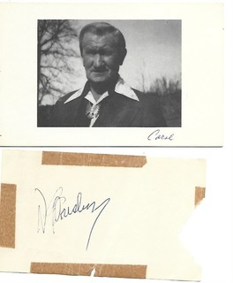 RARE ELVIS Original VINTAGE UNCLE VESTER SIGNED SHEET PHOTO CARD C.POWERS ESTATE