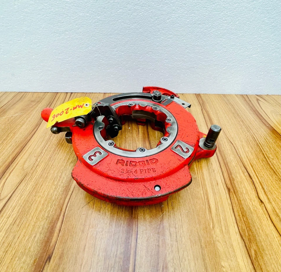 Ridgid Receding Die Head Pipe Threader/Threading Machine 2-½"-4" BSPT #2 - Image 3 of 4