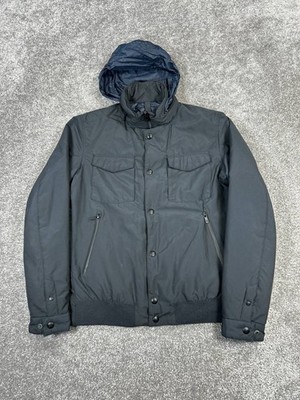 Massimo Dutti Jacket Womens Medium Blue Full Zip *