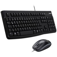 Logitech MK120 Desktop Usb Tastatur, Maus-Set SpritzwassergeschüTzt Deutsch, ...