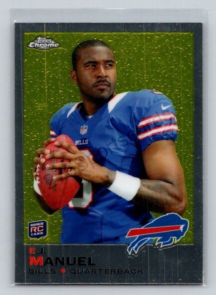 2013 Topps Chrome - 1969 Design EJ Manuel #3 (RC)