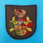 Vintage Embroidered Heraldic Coat of Arms Crest Shield Badge Patch