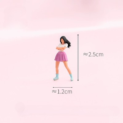CR 1:64 Painted Figure Model Miniature Resin Diorama   Dancing Machine 