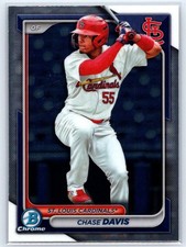 2024 Bowman Chrome Prospects #BCP-150 Chase Davis - St. Louis Cardinals