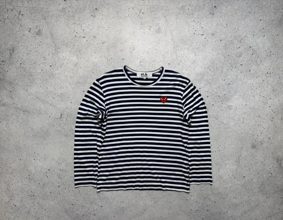 トップス Comme des Garcons Patterned Long Sleeve s-l400.jpg