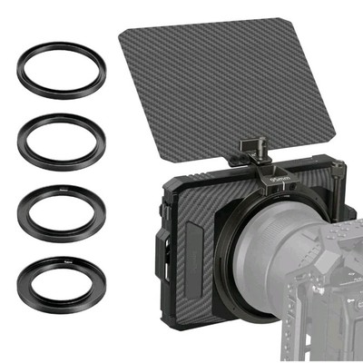 SMALLRIG Mini Matte Box Lite with Top Flag Filter Tray Compatible with...