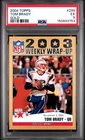2004 TOPPS GOLD #299 TOM BRADY 3/499 PSA 5