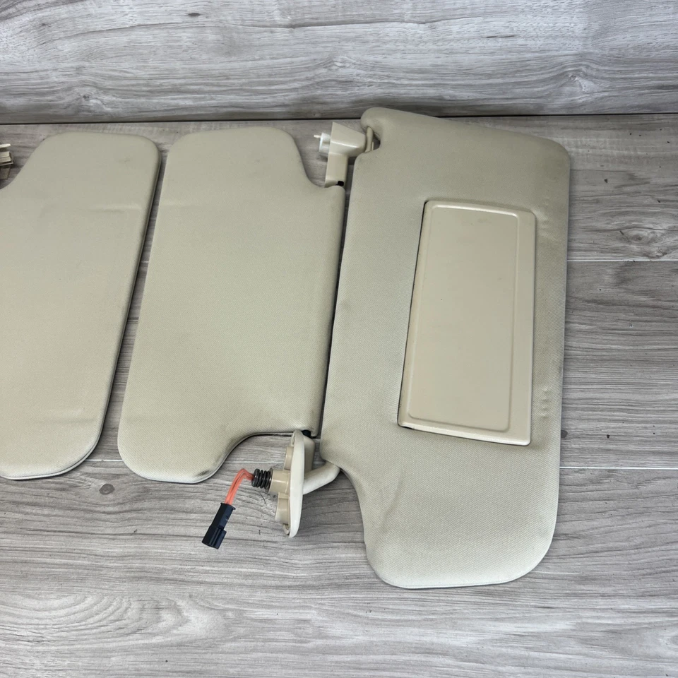 10-12 路虎揽胜 L322 遮阳板 带镜面 照明 左右 原始设备制造商 — 第 4/4 张图片