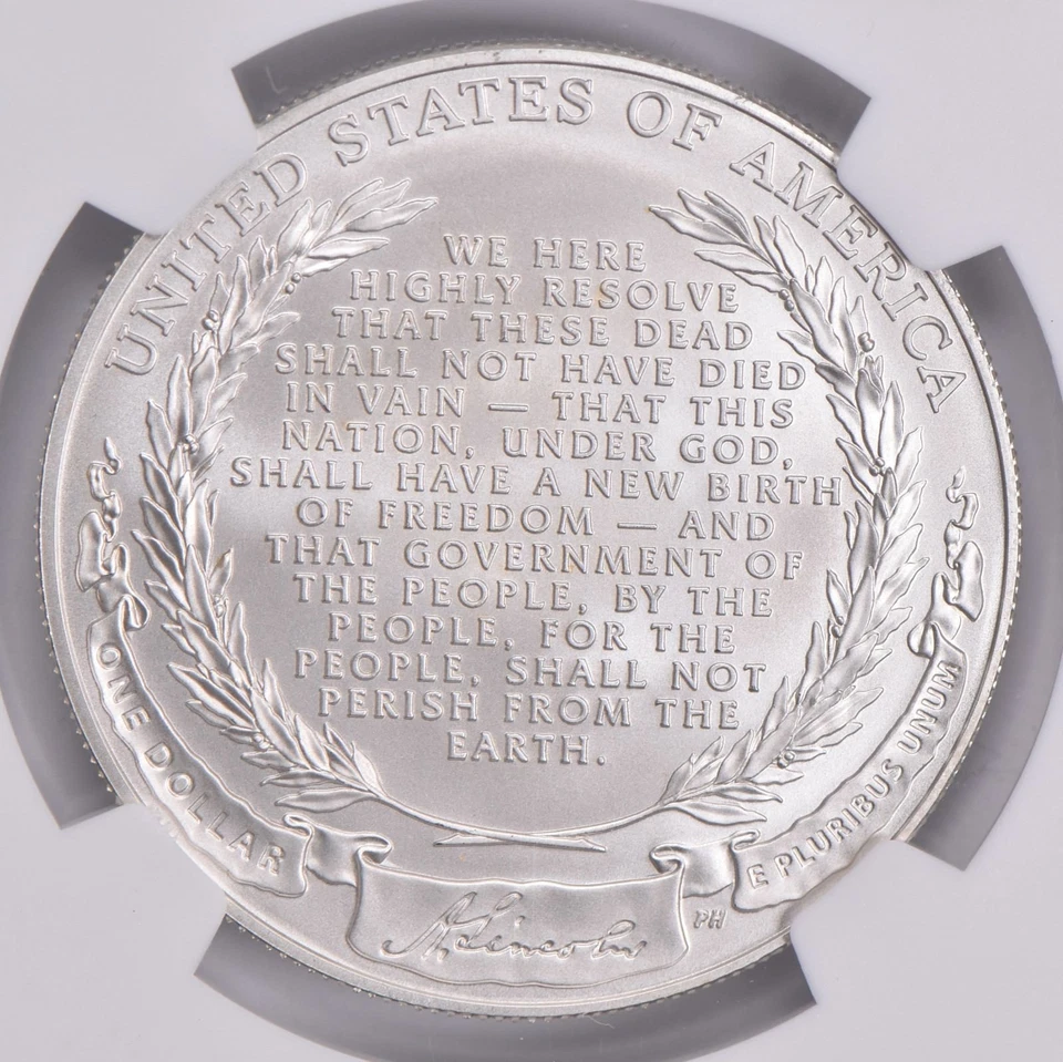 MS70 2009-P Lincoln Commemorative Dollar NGC Brown Label *9821 - Image 4 of 4