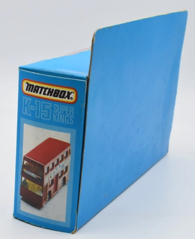 Matchbox Lesney Super Kings K15 The Londoner Bus London Dungeon rosso... - Immagine 3 di 3