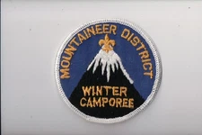 Mountaineer District Winter Camporee patch