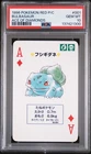 1996 POKEMON RED VERSION PLAYING CARDS ACE OF DIAMONDS #001 BULBASAUR PSA 10