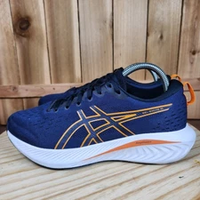 Asics GEL-Excite 10 Shoes Mens Size 7.5 Blue Orange Running AmpliFoam 1011B600