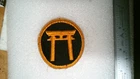 GENUINE VINTAGE MILITARY PATCH WW2 ERA US ARMY RYUKYUS CENTRAL COMMAND
