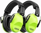 Adjustable Green Kids Safety Ear Muffs Ear Protection 26dB/SNR Noise Canceling