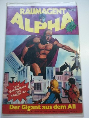 Raumagnet Alpha Bastei Der Gigant aus dem All Z2 guter Zustand siehe Bild R27 se