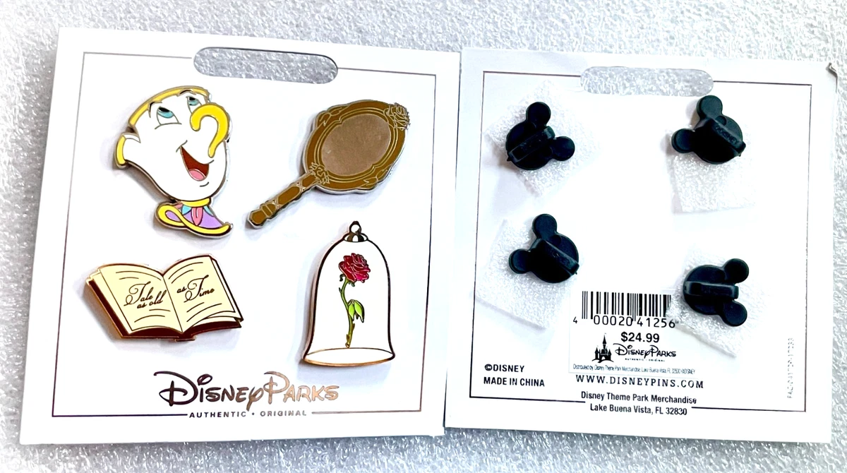 Beauty and the Beast 2017 Contemporary Disney Pins, Patches