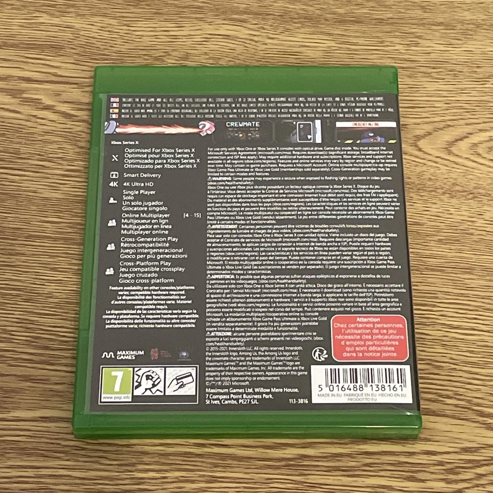 Among Us: Crewmate Edition Xbox Series X | New And Sealed, photo 4 of 5