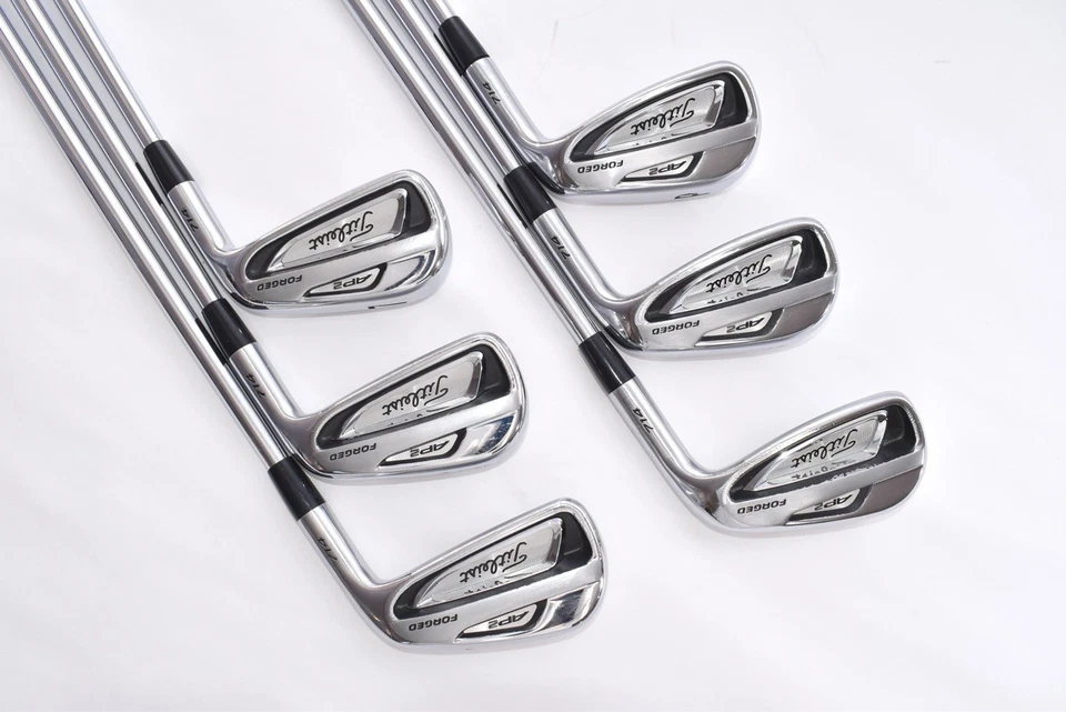 6 pezzi Titleist AP2 714 Set di ferri forgiati 5-6-7-8-9-P Flex S Stiff... - Immagine 2 di 4