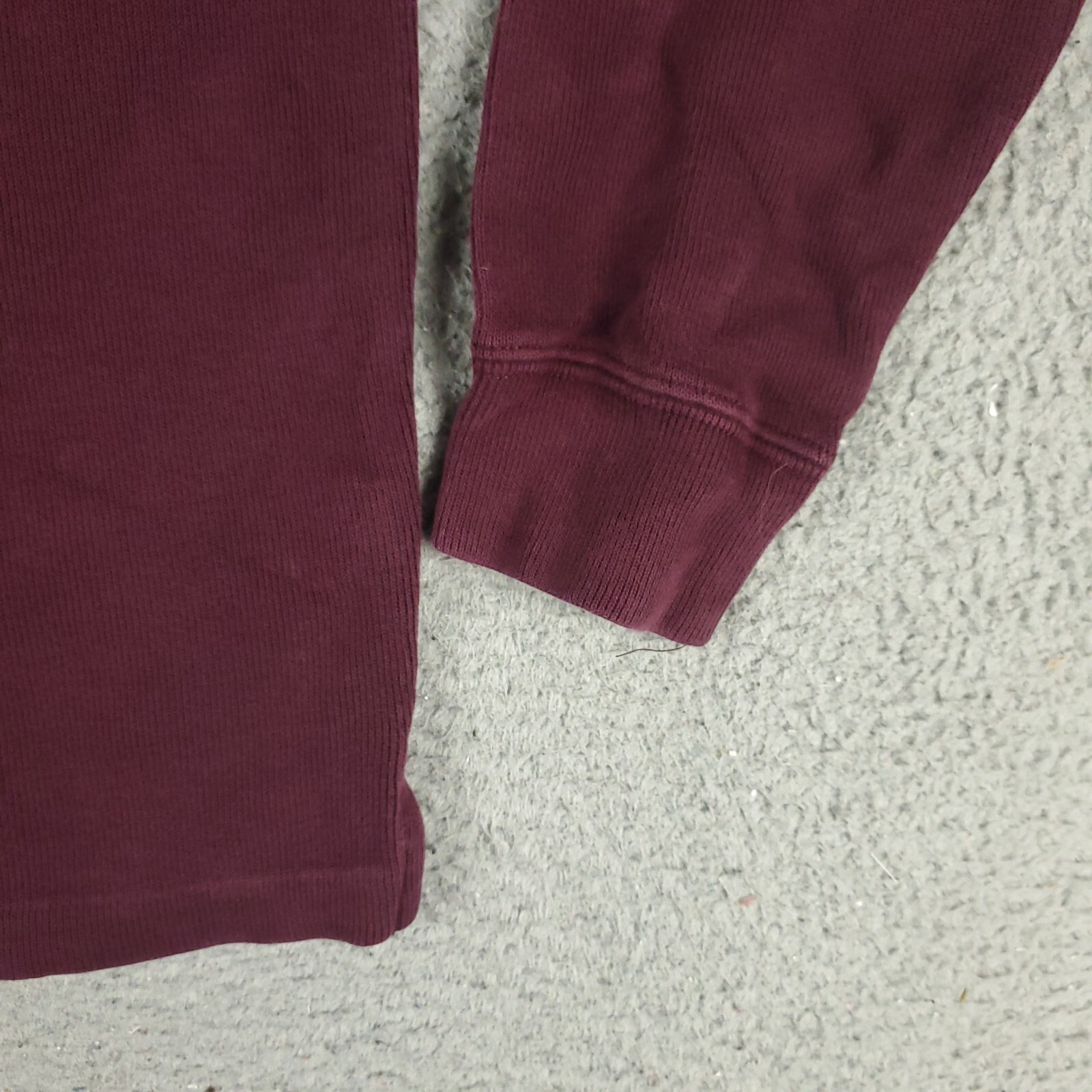 Maglione Ralph Lauren uomo piccolo bordeaux pony casual 1 4 zip pullover felpa