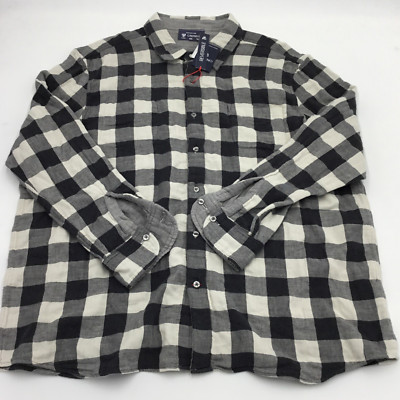 Cremieux Reversible Long Sleeve Men's Shirt, Multi, XXL