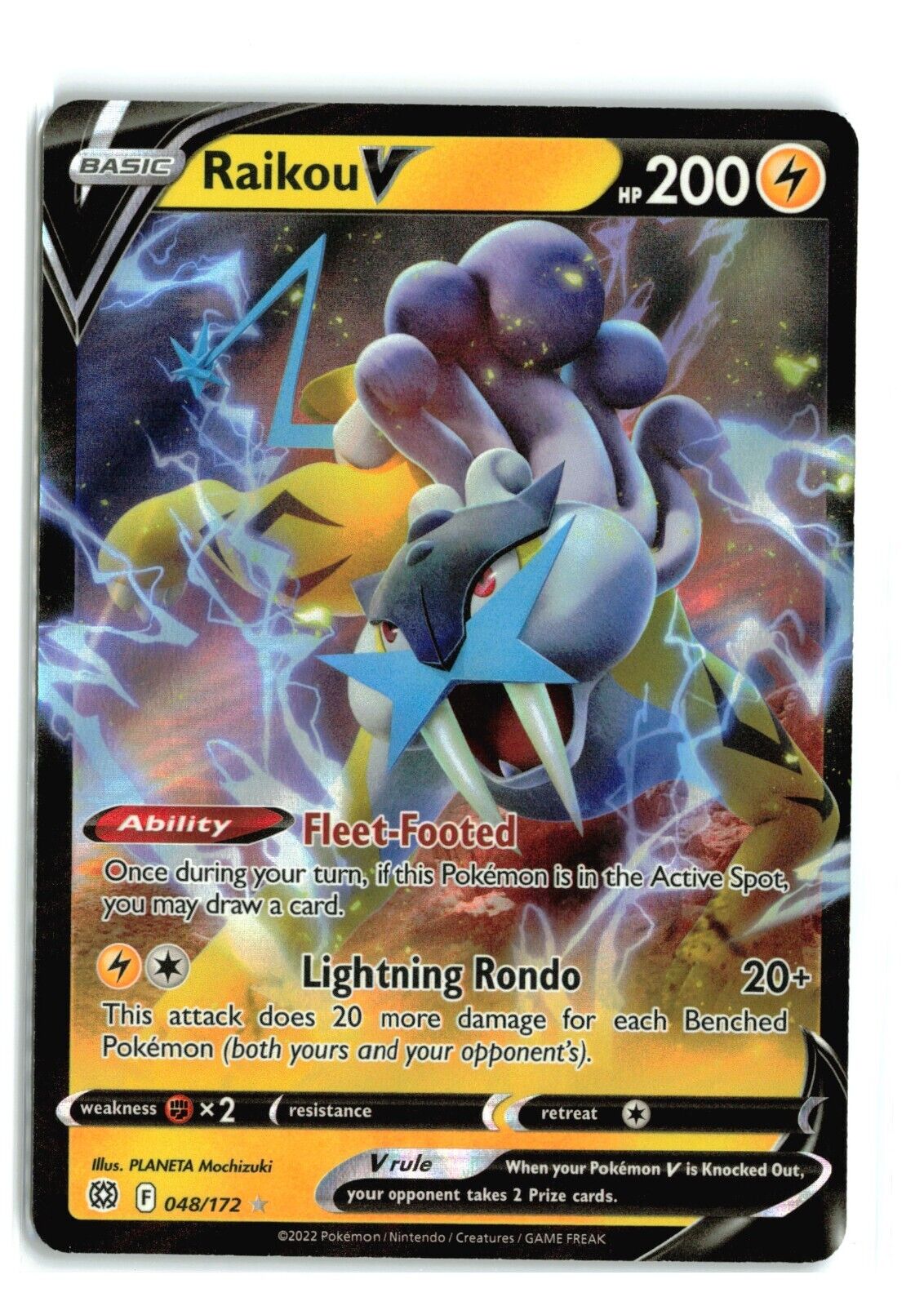 Raikou V (048/172) [Prize Pack Series Two]