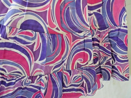 Girl Friends by Anita G Sundress 278 Purp Pnk Swirl Sz 7 8 10 12 14 or 16 #10962 - Picture 3 of 6