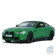 1:32 BMW M4 G82 Model Car Alloy Diecast Toy Vehicle Collection Kids Gift Green