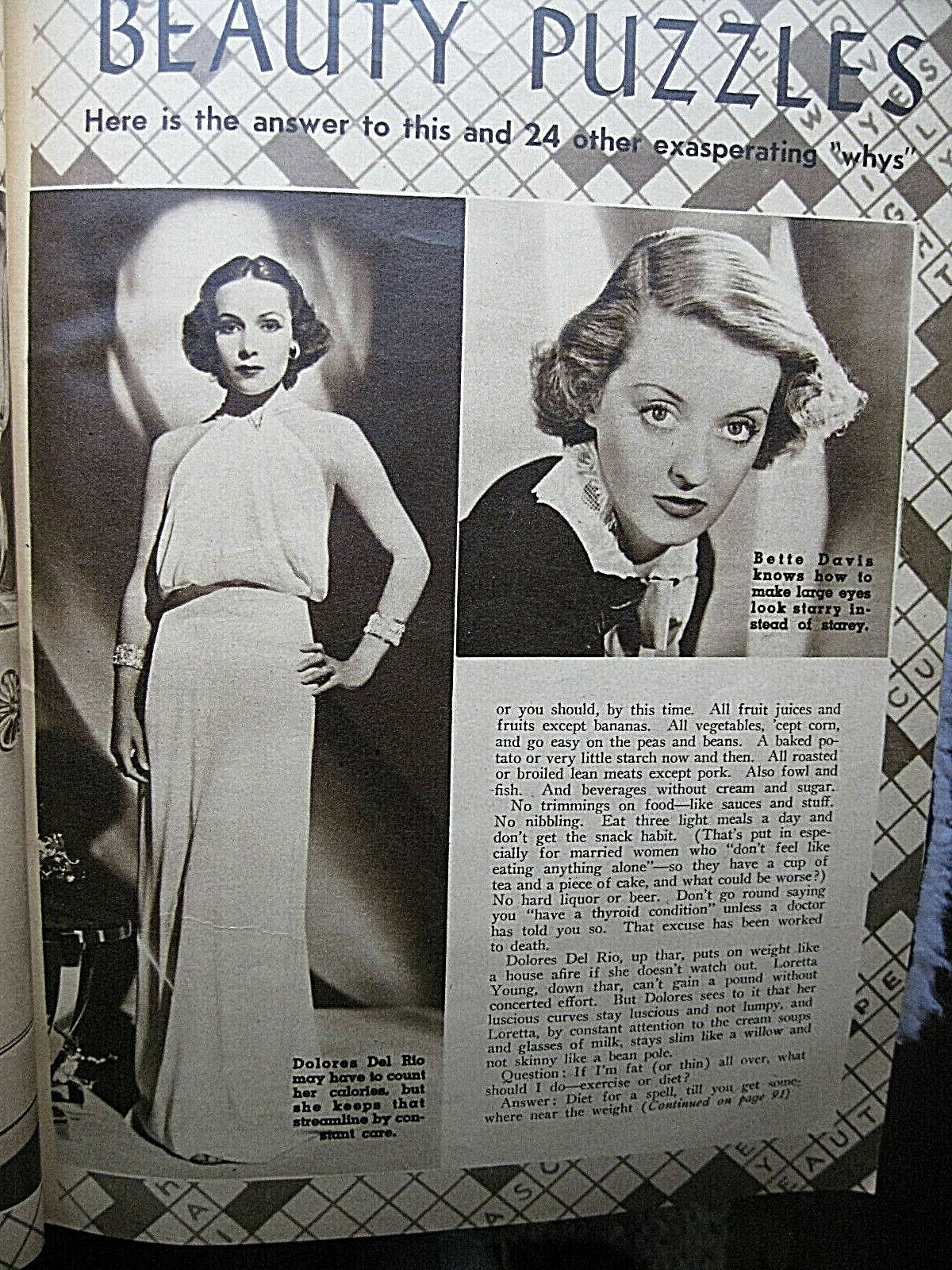 Vintage July 1937 "MODERN SCREEN" Movie Magazine Madeleine Carroll by E