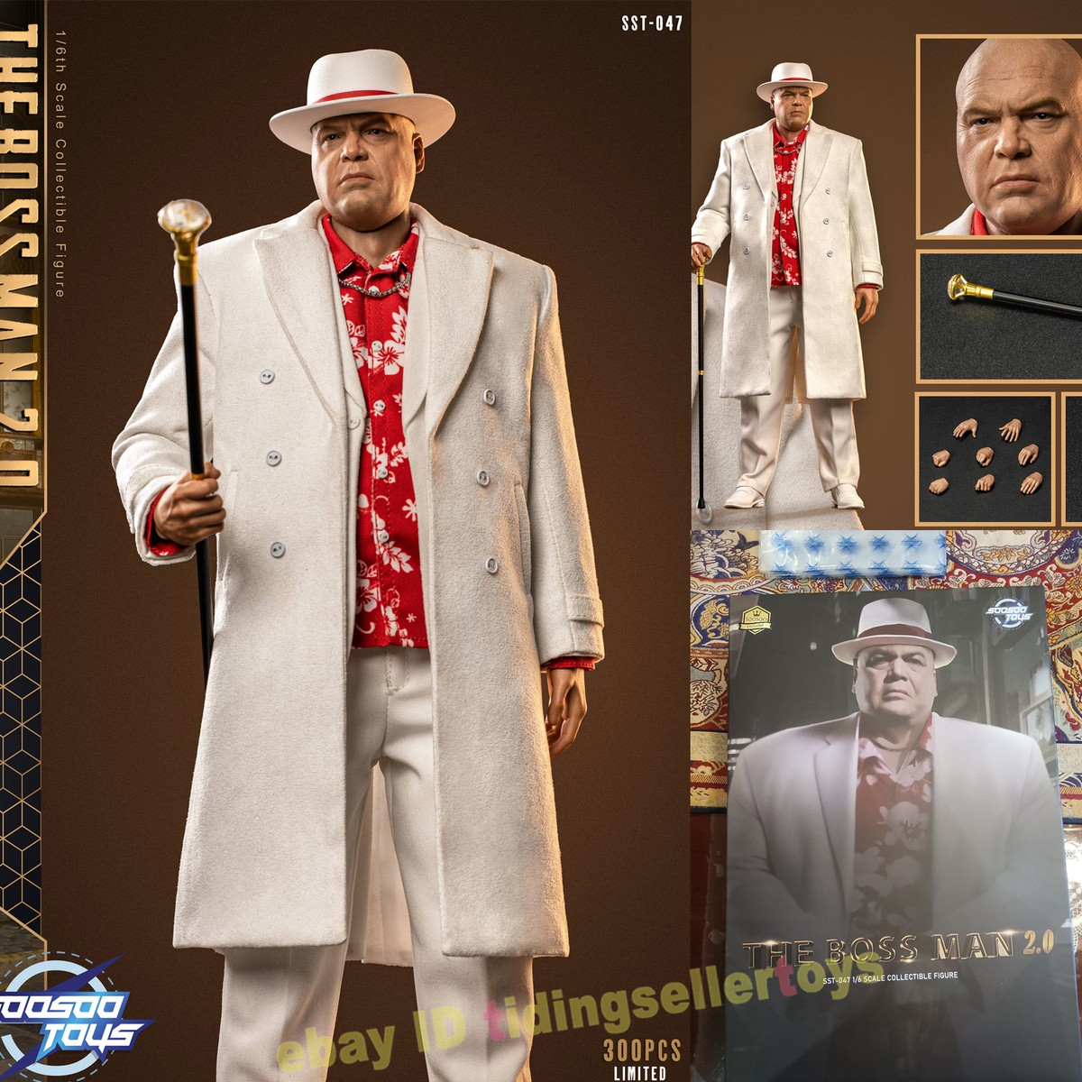 Soosootoys The Boss-man Kingpin Wilson Fisk 1/6 Action Figure IN