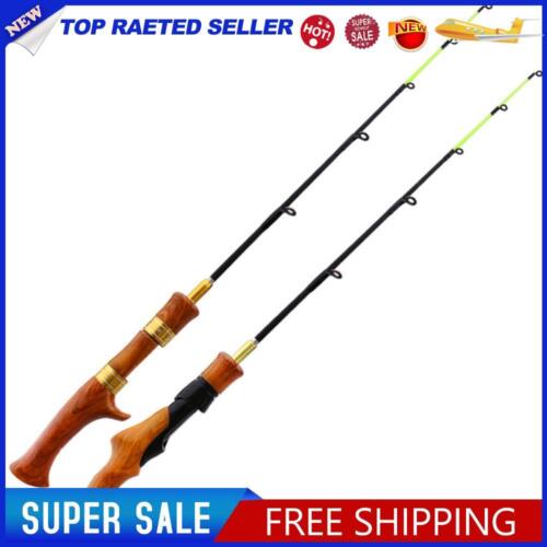 62cm Winter Ice Fishing Rod Portable Carbon Casting Carp Fishing Pole Tackle - Afbeelding 1 van 18