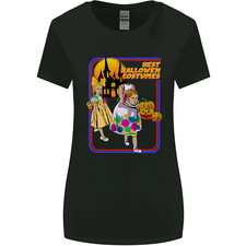 Migliore Costumi di Halloween Horror Zucca Donna più Ampia Taglio T-Shirt