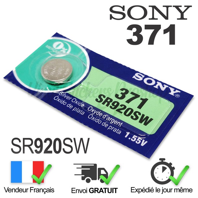 1 Battery SR920SW/SR920/371/1,55V Sony | eBay