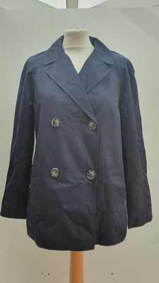 Centigrade kurze Trenchjacke Gr. XS QVC navy